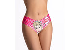 Mememe Lingerie Comics Friday Girl Slip Breathable Womens Panties - - G-Strings, Panties and Shorts